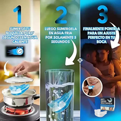 Regalo Airbite Pro - Dispositivo Bucal Anti-Ronquidos Apnea y Bruxismo