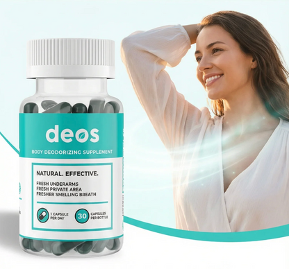 Deos™ - Desodorante Natural en Cápsulas (60 caps)