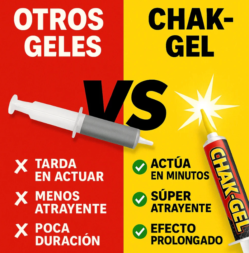 (SUPER 2X1) Chack Gel - Mata Cucarachas
