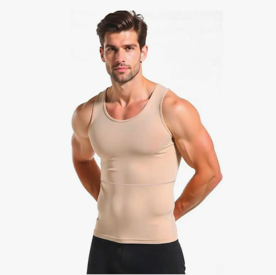 Camisilla de compresion masculina