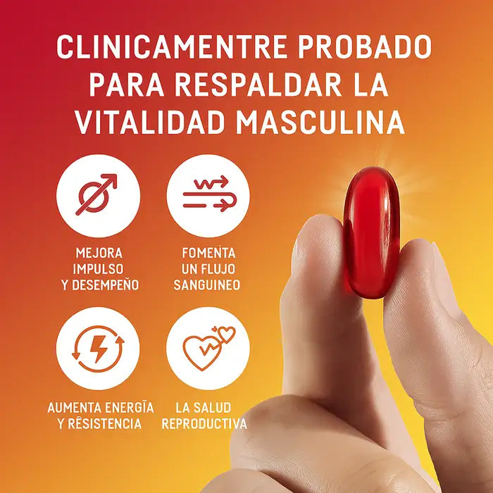 MegaRed™️ – Fuerza Masculina en Cada Cápsula