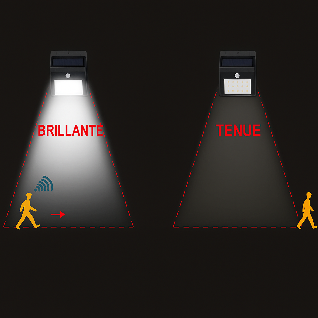 OFERTA 2X1...Mini Lampara Sola (CARGA CON EL SOL) con Sensor de movimiento y 3 funciones más... Pago contra entrega ye envió gratis en Guatemala!!!!!