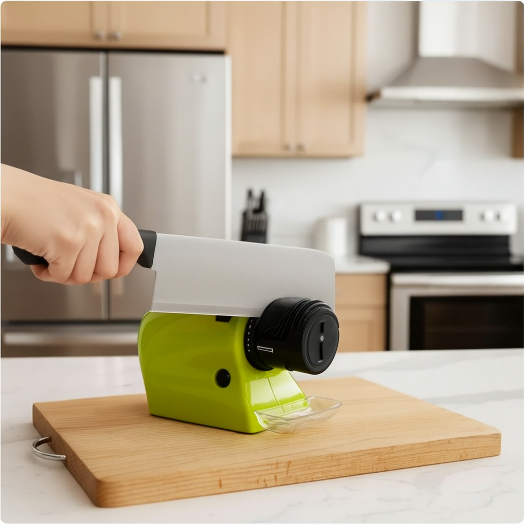 AFILADOR ELECTRICO DE CUCHILLOS CON INTELIGENCIA ARTIFICIAL (ORIGINAL ULTIMA VERSION)!!!!! PAGO CONTRA ENTREGA Y ENVIO GRATIS EN GUATEMALA......