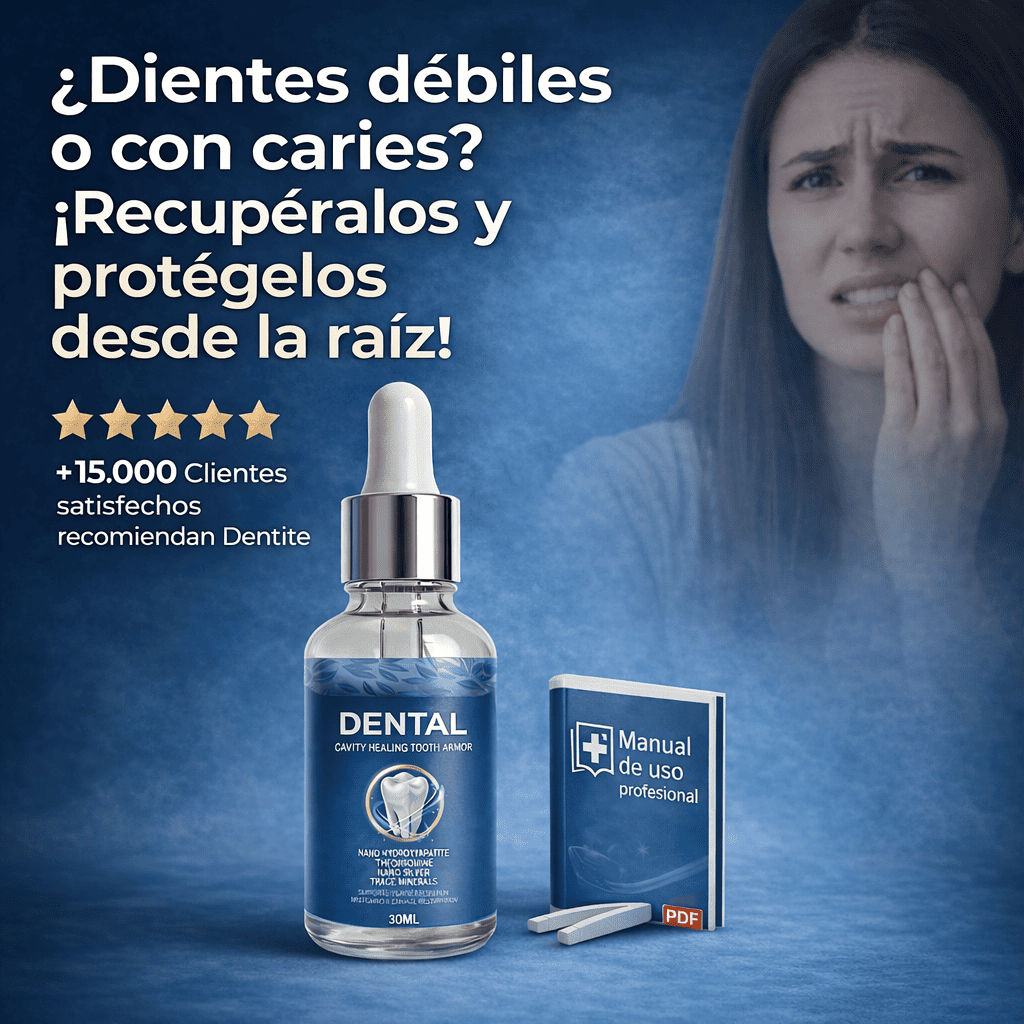 DENTAL FORTE | Restaurador Avanzado del Esmalte Dental 🦷 + Folleto informativo y modo de uso para tratamiento