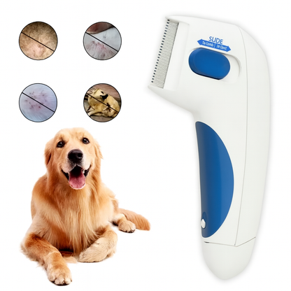 🐶✨ Cepillo Antipulgas Eléctrico – Peine Mata Pulgas para Perros y Gatos!!!! Pago contra entrega y envió gratis en Guatemala....