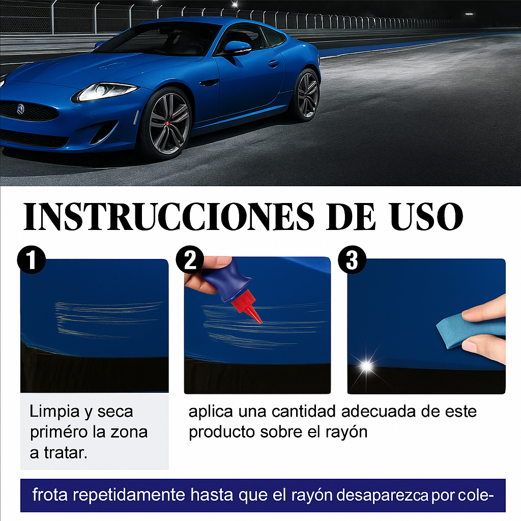 🧽 Set de Abrillantador para Automóviles + Removedor de Arañazos!!! Pago contra entrega y envió totalmente gratis en GUATEMALA....