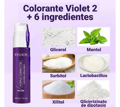 Blanqueador Dental Morado V34 - ClariDent [Efecto instantáneo]