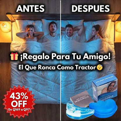 Regalo Airbite Pro - Dispositivo Bucal Anti-Ronquidos Apnea y Bruxismo
